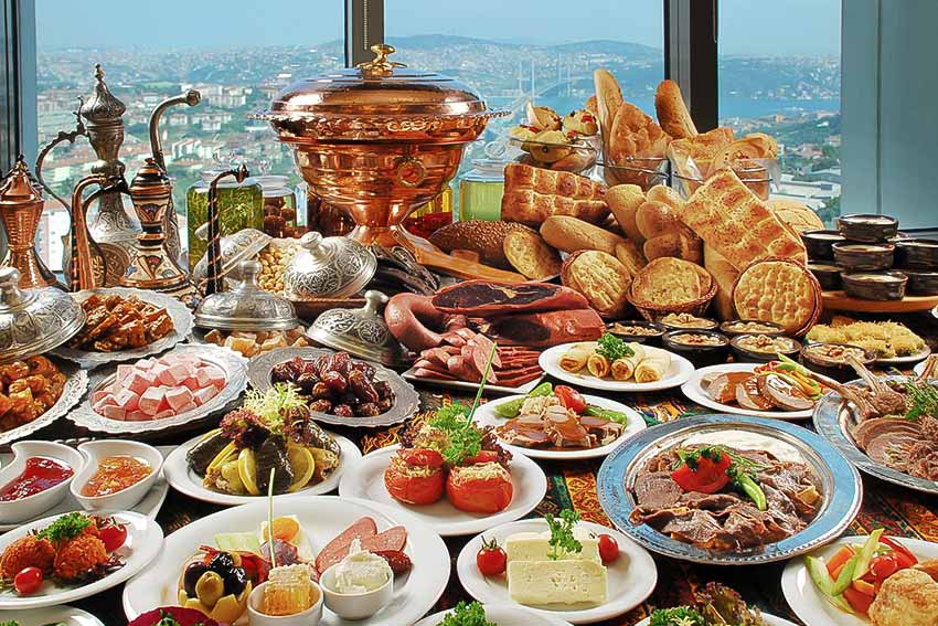 یادگیری زبان ترکی - غذاهای ترکی